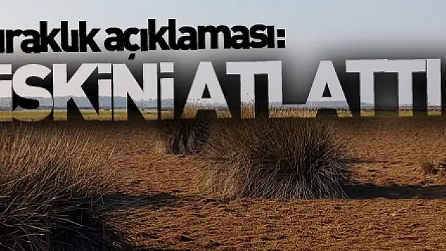 Profesörden kuraklık açıklaması: 'Türkiye kuraklık riskini atlattı diyemeyiz'