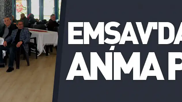 EMŞAV'dan 230'uncu anma programı