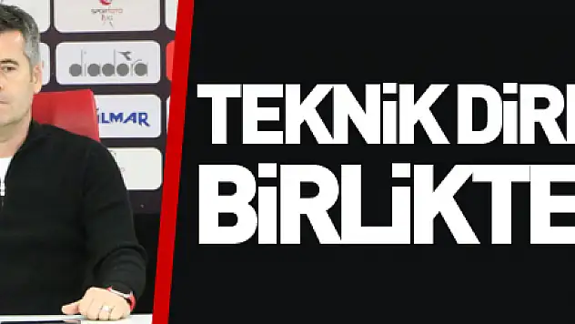 Teknik direktörlerden birliktelik mesajı