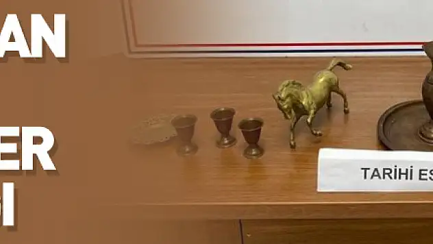 Diyarbakır'dan Samsun'a getirilen tarihi eserler ele geçirildi
