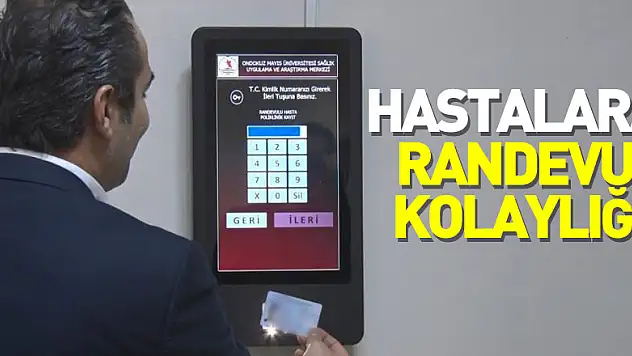 Hastalara randevu kolaylığı