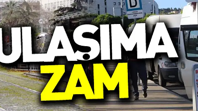 Samsun'da ulaşıma zam