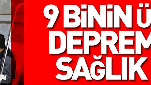 Samsun'da 9 binin üzerinde depremzedeye sağlık hizmeti