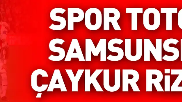 Spor Toto 1. Lig: Samsunspor: 2 - Çaykur Rizespor: 0