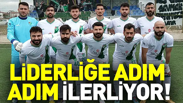 LİDERLİĞE ADIM ADIM İLERLİYOR!
