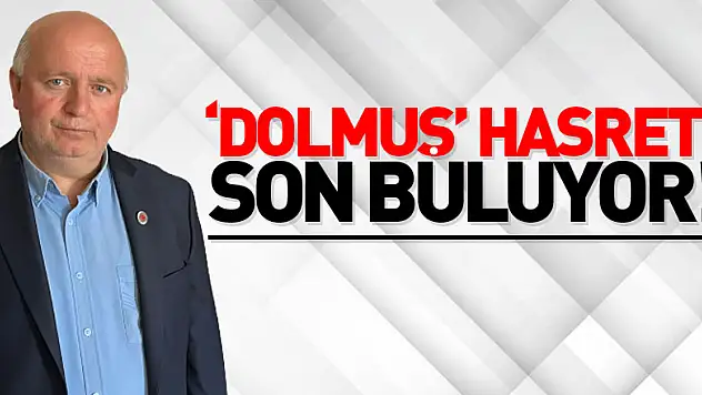 'DOLMUŞ' HASRETİ SON BULUYOR!