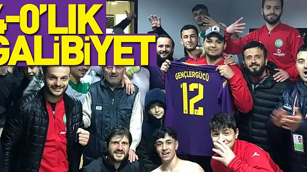 4-0'LIK GALİBİYET