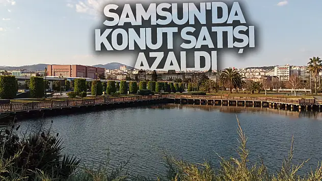 Samsun'da konut satışı azaldı