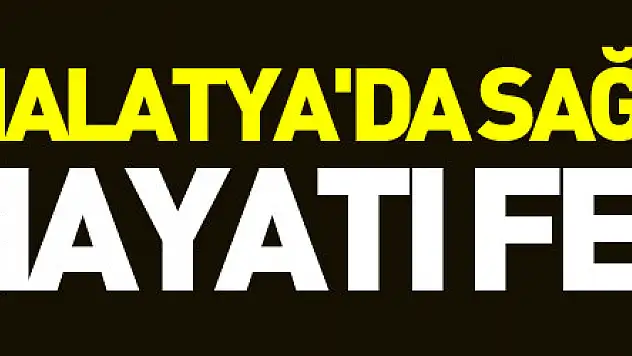 Malatya'da sağanak yağış hayatı felç etti