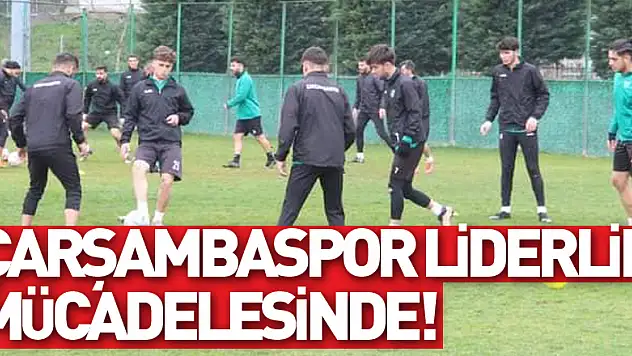 ÇARŞAMBASPOR LİDERLİK MÜCADELESİNDE!