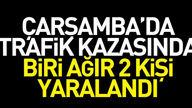 Otomobilin çarptığı yaya ile araçtaki kişi yaralandı