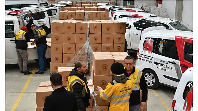 Samsun Büyükşehir Belediyesi'nden Ramazan yardımı