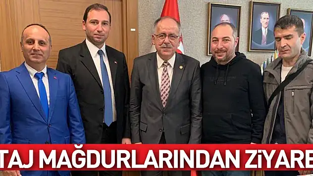 Staj Mağdurlarından Ziyaret