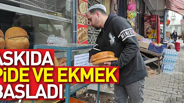 Askıda pide ve ekmek uygulaması başladı