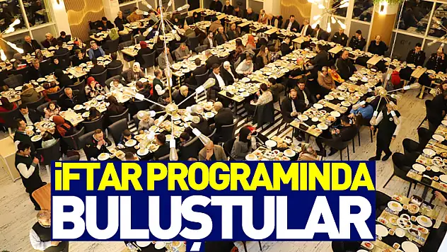 İftar Programında Buluştular