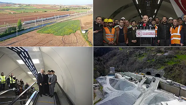 Türkiye'nin mega projeleri açılış için gün sayıyor