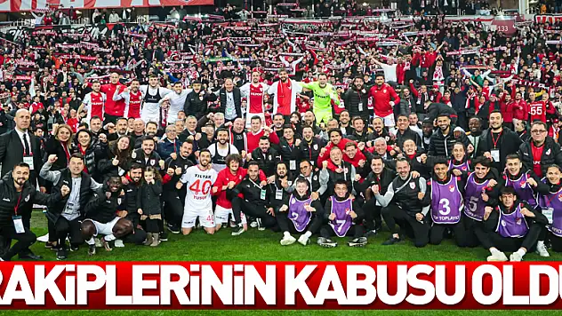 20 maçtır yenilmeyen Samsunspor, rakiplerinin kabusu oldu