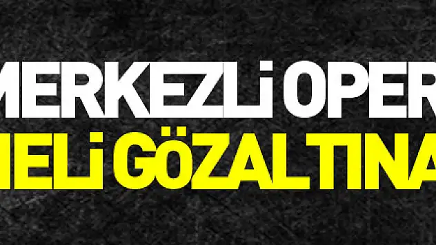Samsun merkezli yasa dışı bahis ve suç operasyonunda 65 şüpheli gözaltına alındı