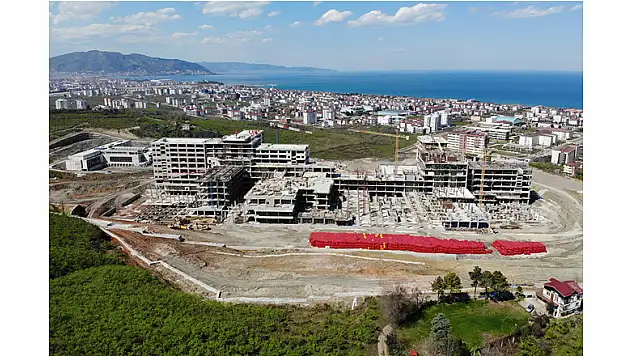 Ordu Şehir Hastanesi'nin yüzde 85'i tamamlandı