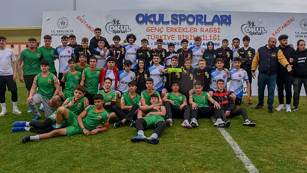 Genç Erkekler Ragbi Türkiye Birinciliği, Kastamonu'da sona erdi