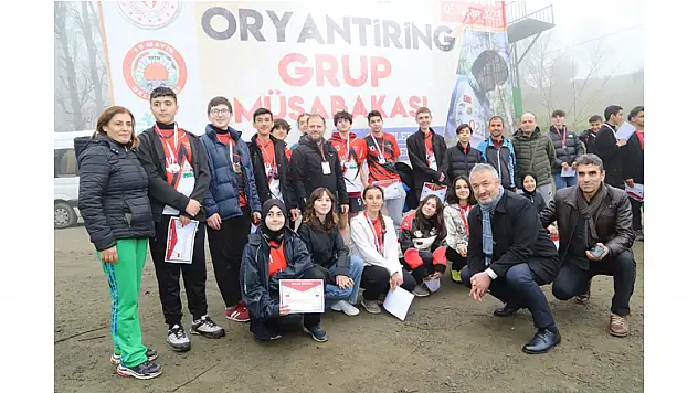 Nebiyan'da oryantiring heyecanı