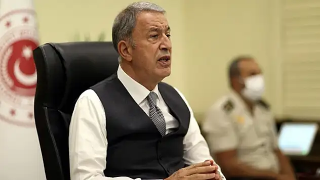 Bakan Akar'dan İsrail'in Gazze Şeridi'ne yönelik saldırılarına sert tepki