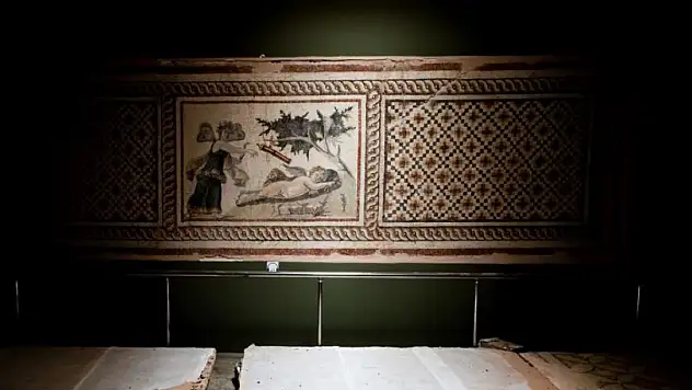 Dünyanın en büyük mozaik müzesindeki eserlere deprem kalkanı