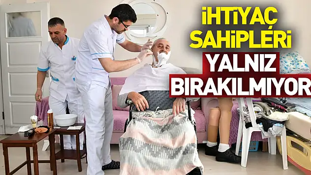 ihtiyaç sahipleri yalnız bırakılmıyor