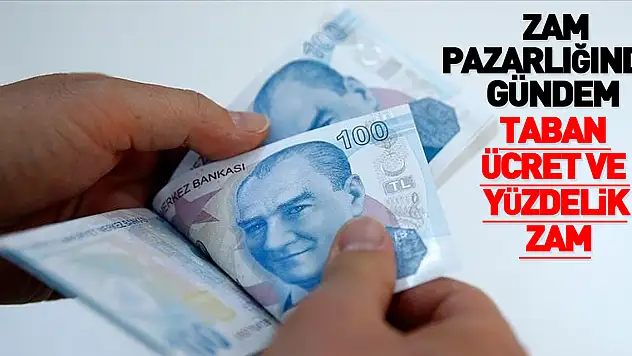 Kamu işçisinin zam pazarlığında gündem taban ücret ve yüzdelik zam