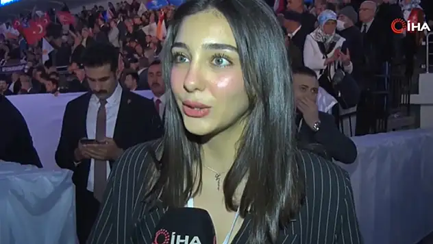 AK Parti en genç milletvekili adayı Alptekin: 'Cumhurbaşkanımıza çok teşekkür ediyorum'