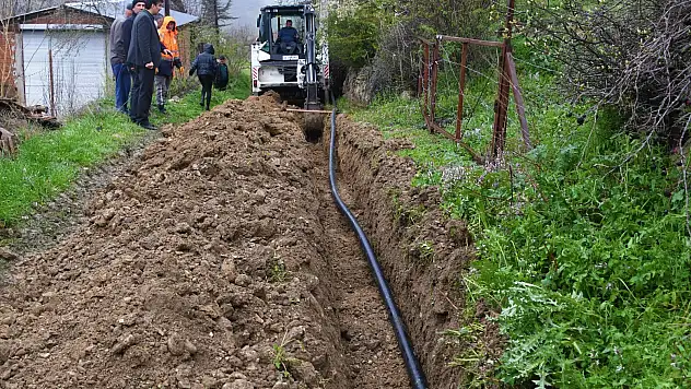 5 kırsal mahallenin su sorunu çözülüyor