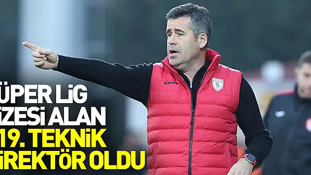 Hüseyin Eroğlu, Süper Lig vizesi alan 119. teknik direktör oldu