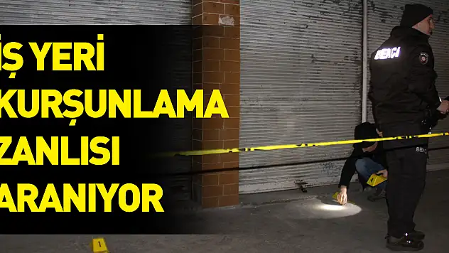 Çarşamba'da iş yerini kurşunlayan zanlının yakalanmasına çalışılıyor