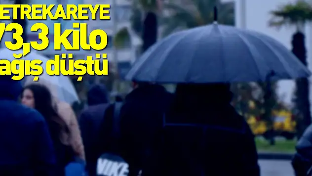 Samsun'da nisan yağmurları: 73,3 kilo yağış düştü