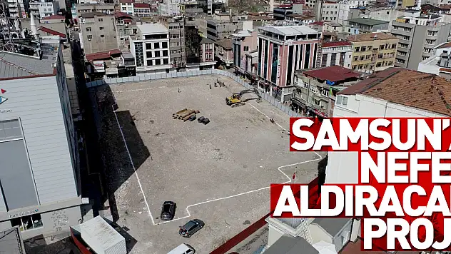 Samsun'a nefes aldıracak proje