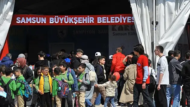 TEKNOFEST 2023'te Samsun standına yoğun ilgi