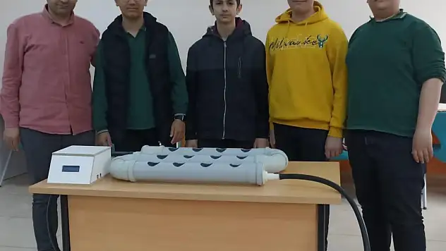 Tekkeköy'de lise öğrencileri TEKNOFEST finallerinde