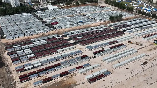 Adıyaman'daki konteyner kentlere 24 bin depremzede yerleştirildi