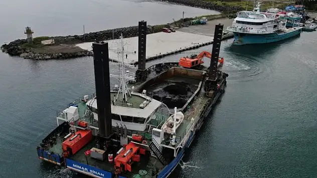 Balıkçı tekneleri limanlarına artık daha rahat girip çıkabilecek