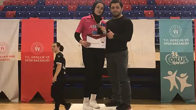 Samsunlu sporcu Türkiye 4.'sü oldu.