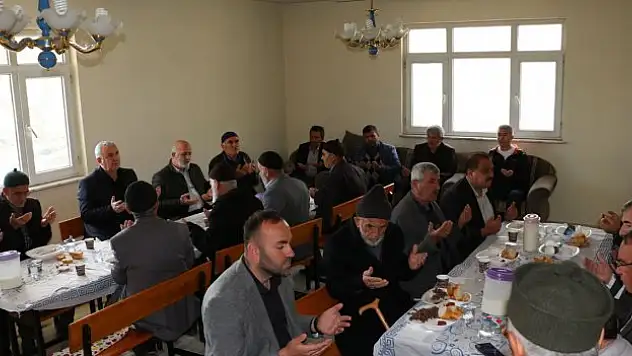 Havza'da çiftçiler afetlerden korunmak için kurban kesti