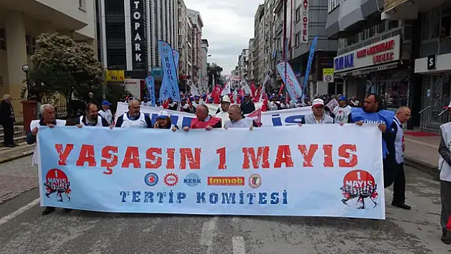 Samsun'da 1 Mayıs kutlamaları