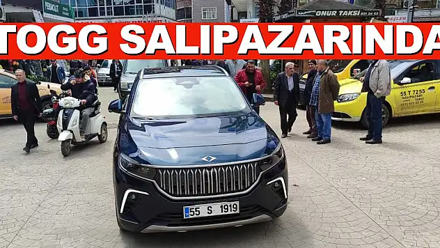 Türkiye'nin otomobili Togg'un tanıtımı Salıpazarı'nda yapıldı