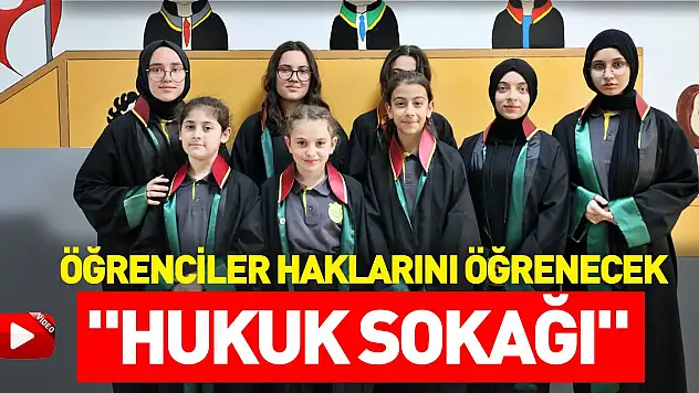 'Hukuk Sokağı' ile öğrenciler haklarını daha iyi öğrenecek