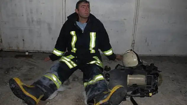 İtfaiyeciler zor anlar yaşadı