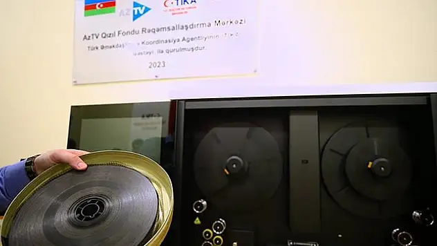 Azerbaycan Devlet Televizyonunun arşivi TİKA ve TRT'nin katkılarıyla dijitalleştirilecek