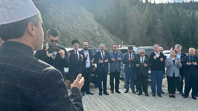 12 yıl önceki saldırıda şehit düşen polis memuru Ilgaz Dağı'nda anıldı