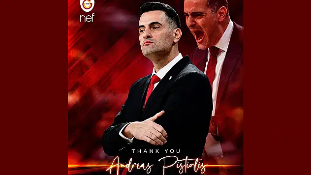Galatasaray Basketbol'da, Andreas Pistiolis ile yollar ayrıldı