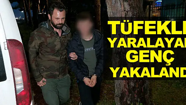 Samsun'da pompalı tüfekle bir kişiyi ağır yaralayan genç yakalandı