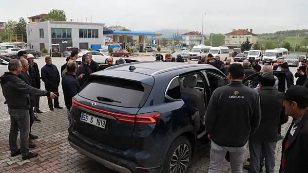 Kavak'ta Togg'a yoğun ilgi